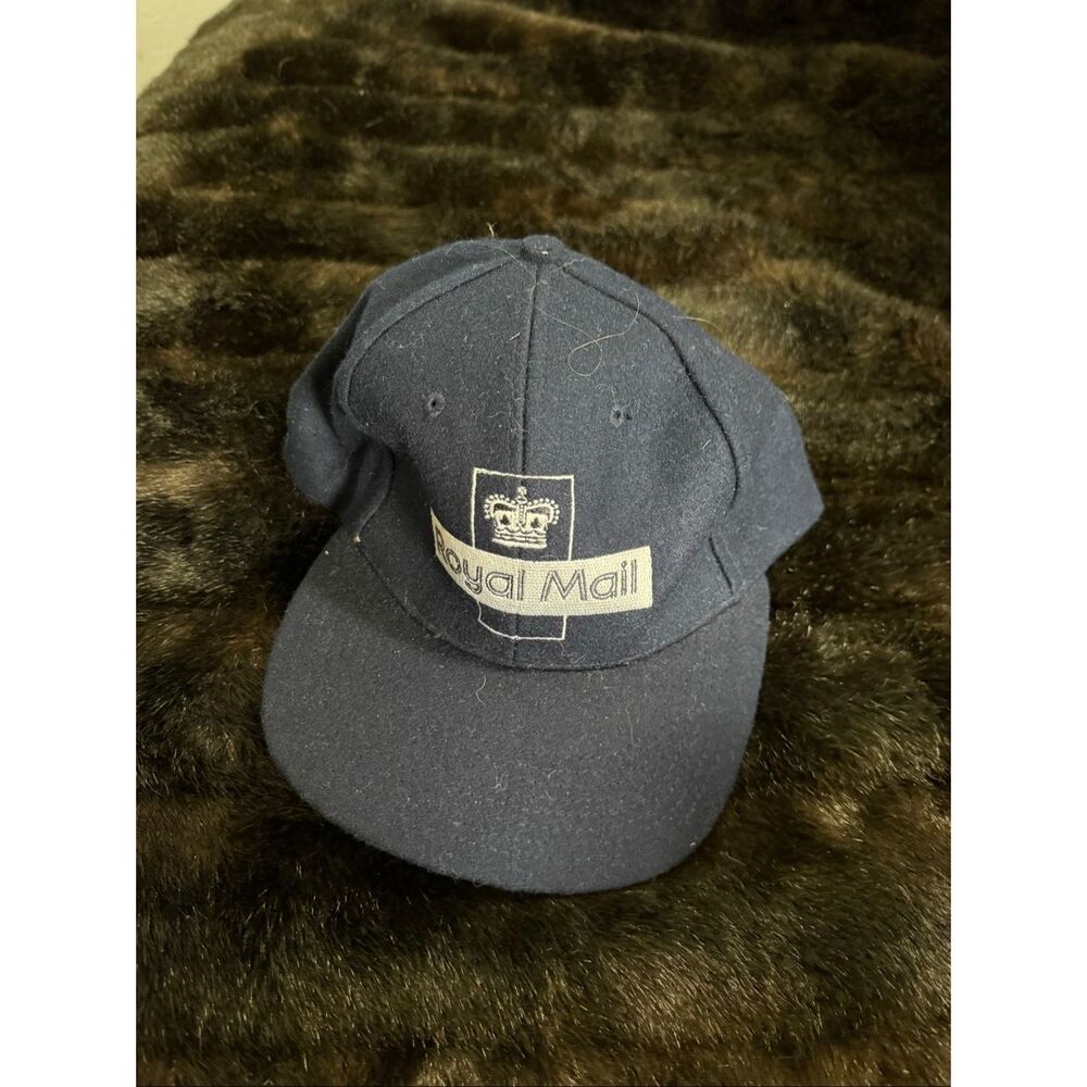 Royal Mail Logo Cap Hat Wool Blend adjustable one size